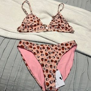Beach Riot Strawberry Bikini